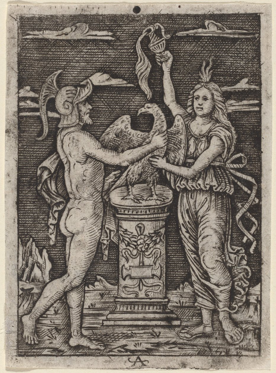 Consagração de uma Águia de after Peregrino da Cesena