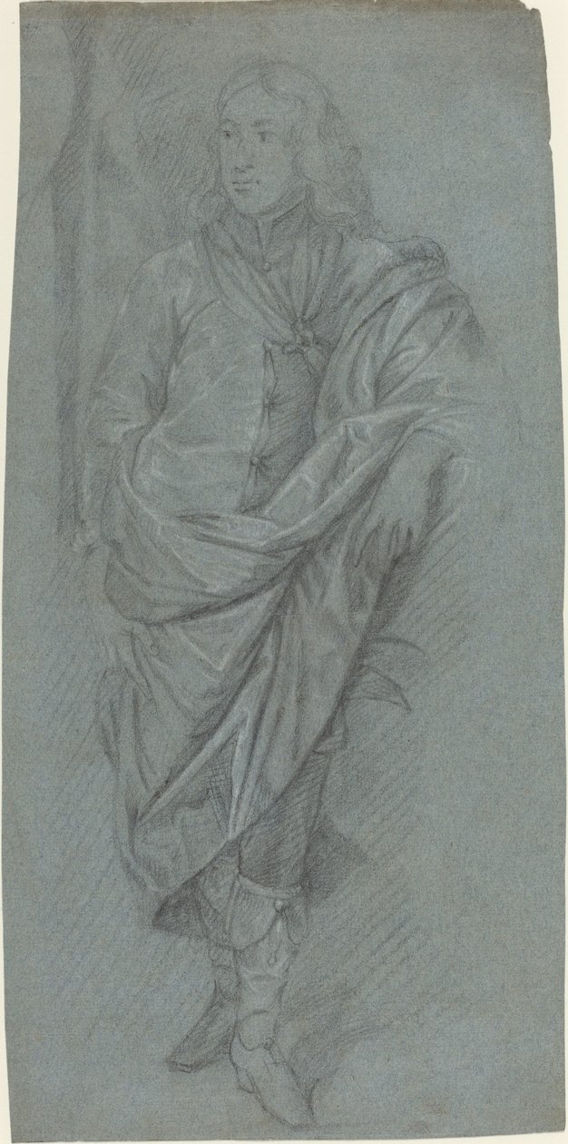 Jovem inglês (Lord John Stuart?) de after Sir Anthony van Dyck Allan Ramsay