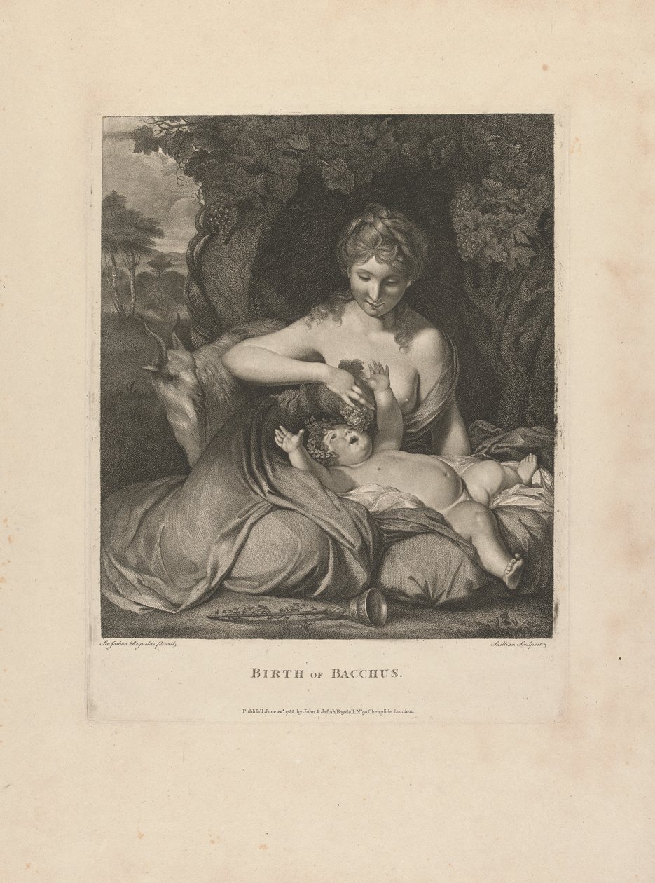 Nascimento de Baco de after Sir Joshua Reynolds