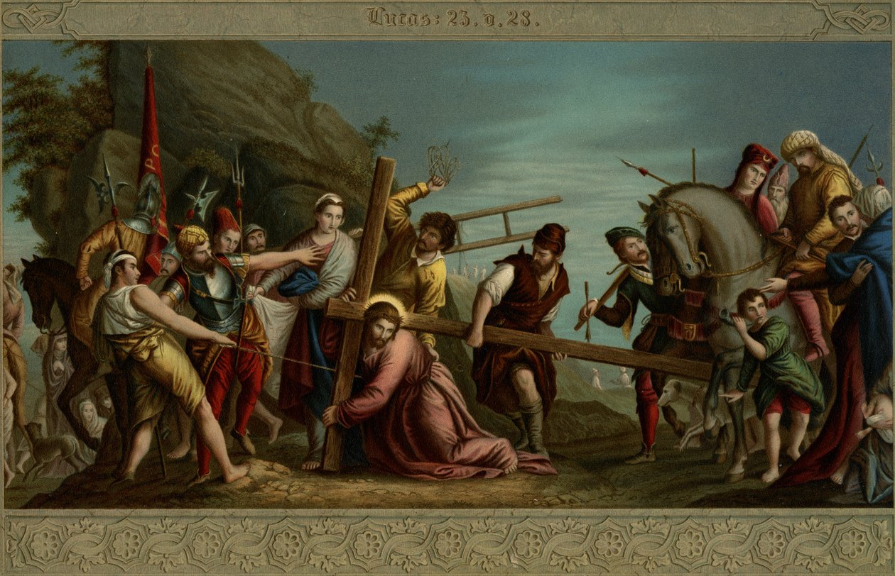 Caminho da Cruz de after Veronese