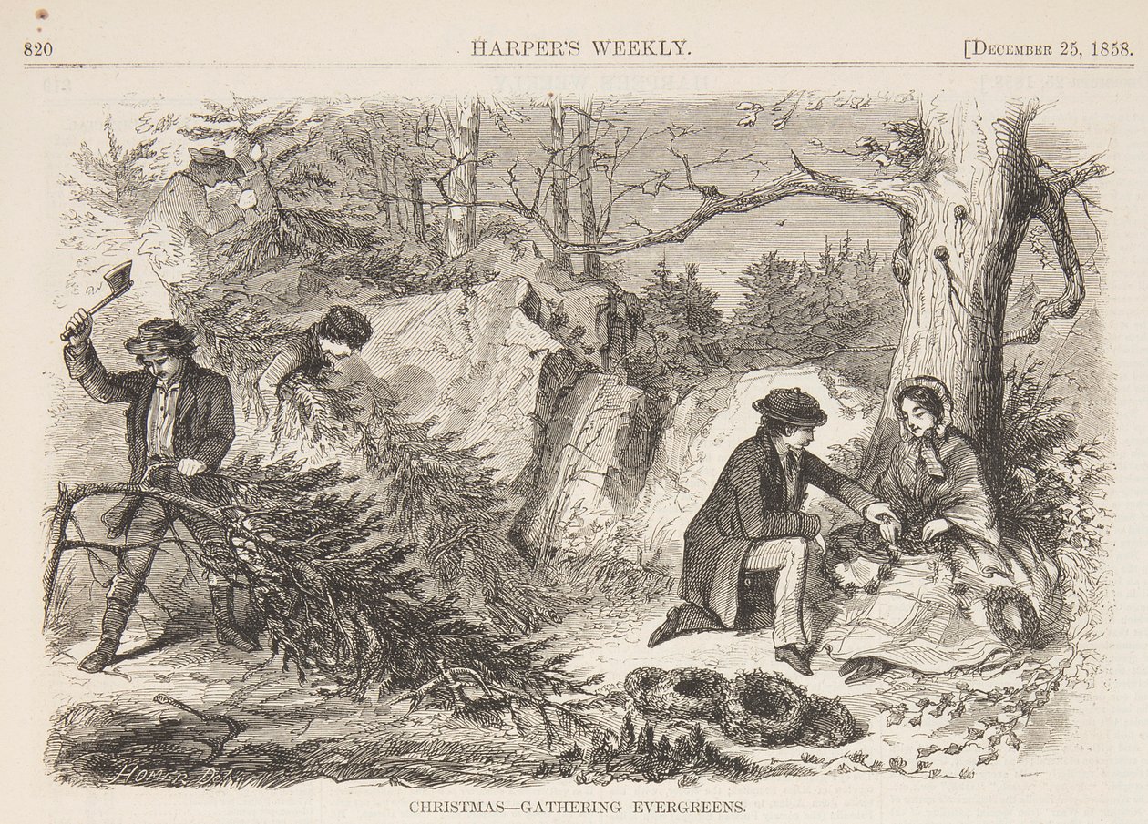 Natal – Reunindo Evergreens de after Winslow Homer