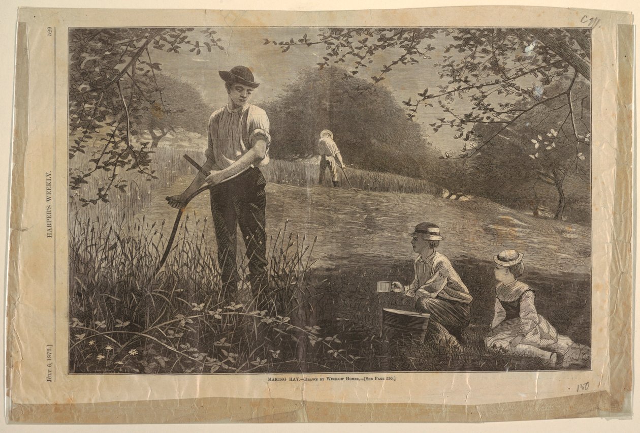 Fazendo Feno de after Winslow Homer