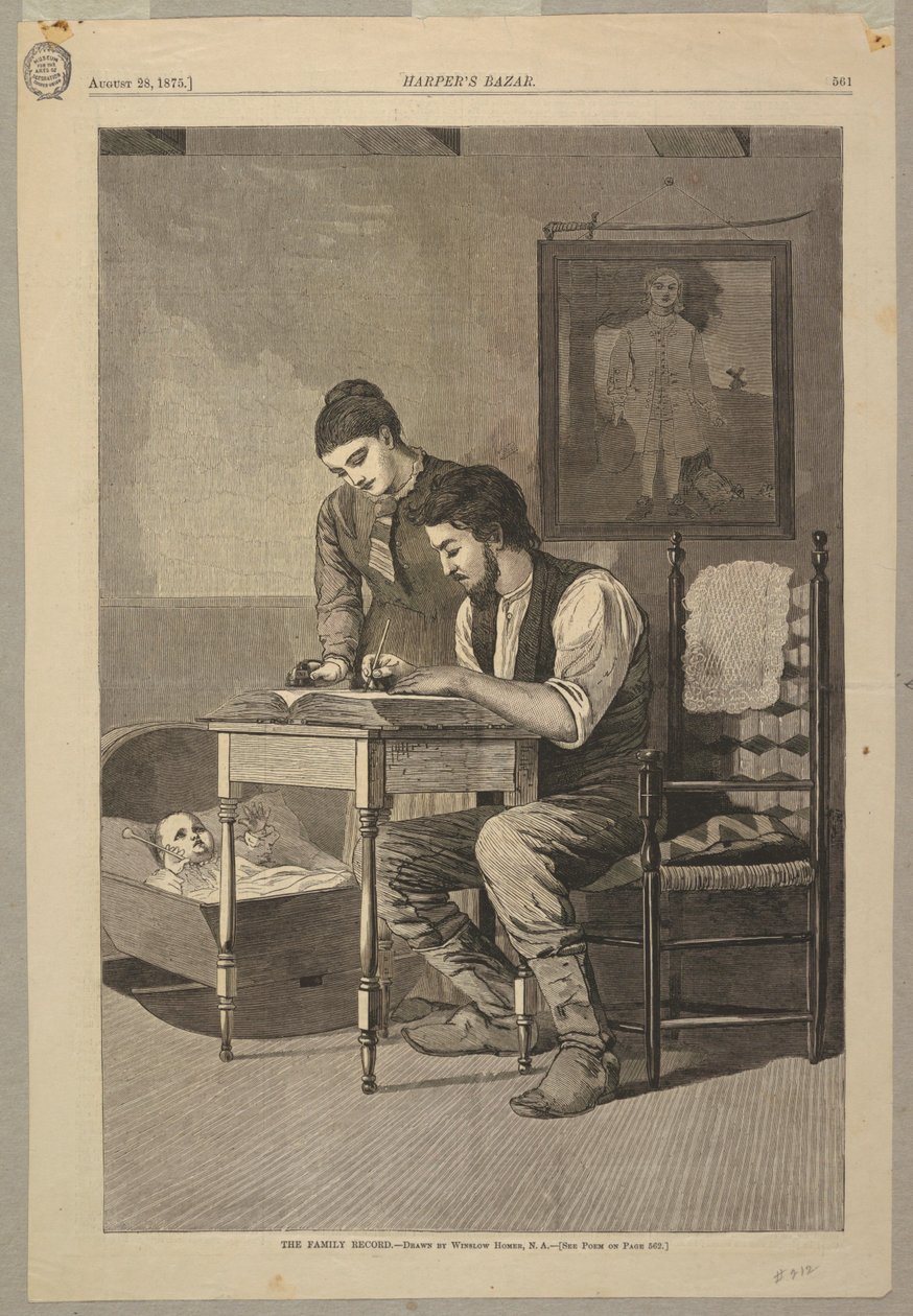 O registro da família de after Winslow Homer