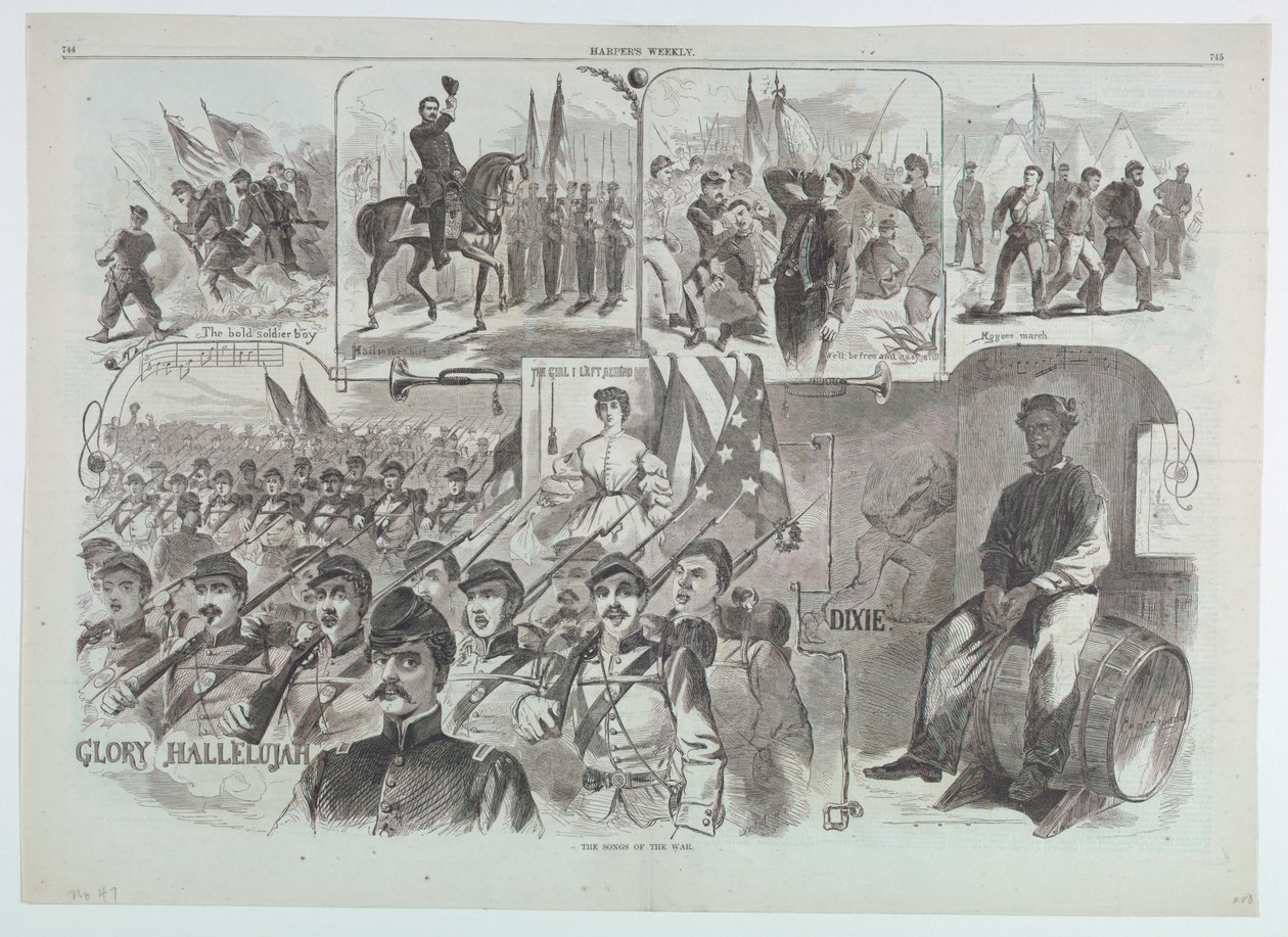 As canções da guerra de after Winslow Homer