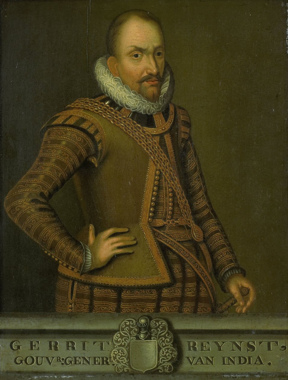 Retrato de Gerard Reynst, governador-geral das Índias Orientais Holandesas de anonymous (copy after)