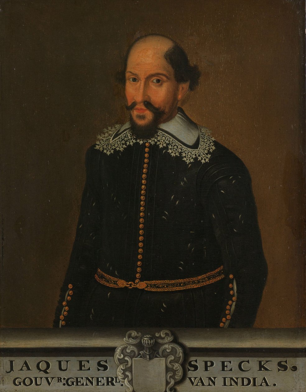Retrato de Jacques Specx, governador-geral das Índias Orientais Holandesas de anonymous (copy after)