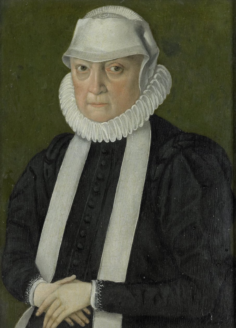 Retrato de uma mulher, provavelmente Anna Jagellonia, Rainha da Polônia de anonymous (possibly)