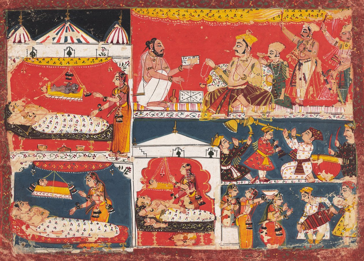 Ayodhya celebra o nascimento de Rama e dos seus irmãos de anonymous 