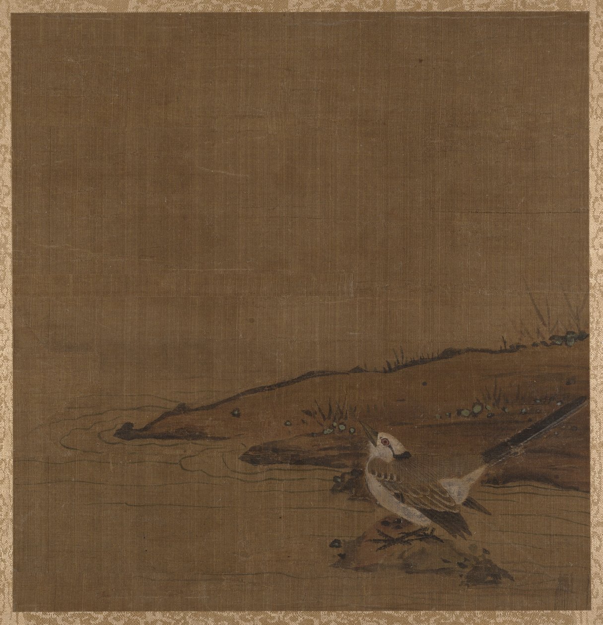Pássaro perto de água (de Álbum de Estudos de Artistas Modernos, n.º 62) de anonymous 