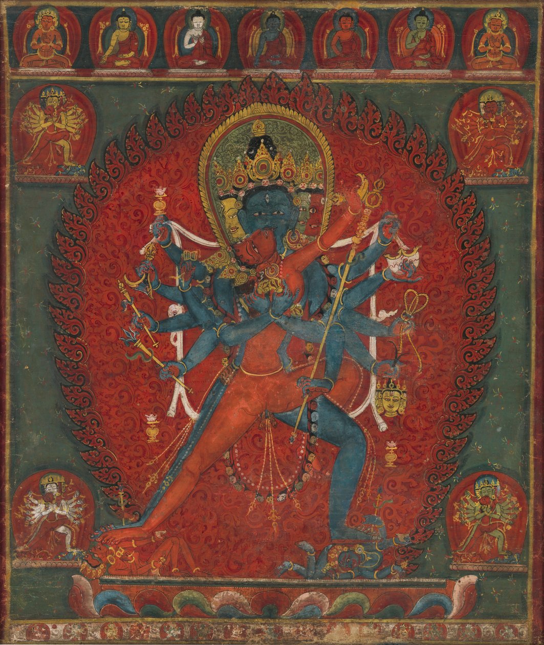 Chakrasamvara e Vajravarahi de anonymous 