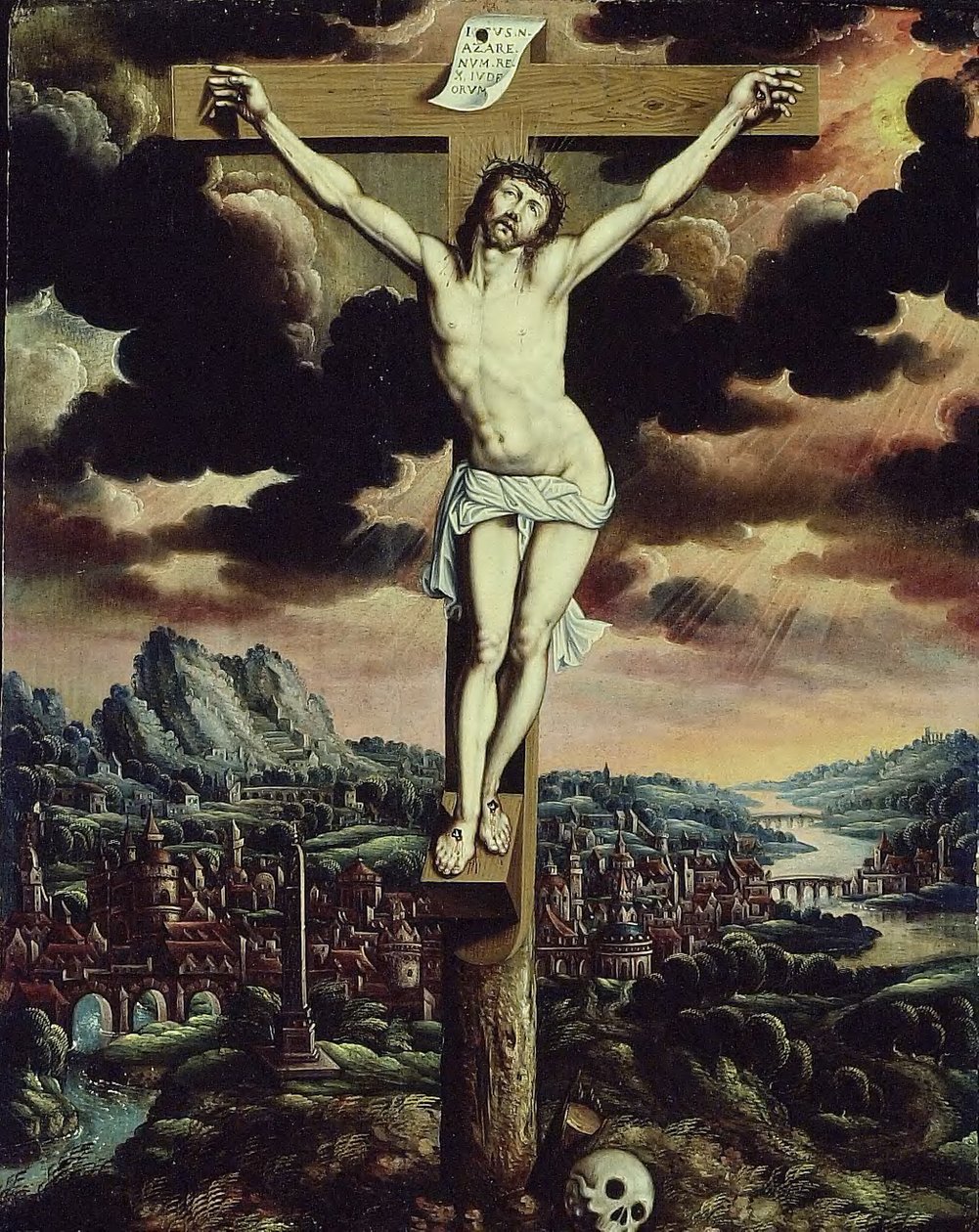 Cristo na Cruz de anonymous 