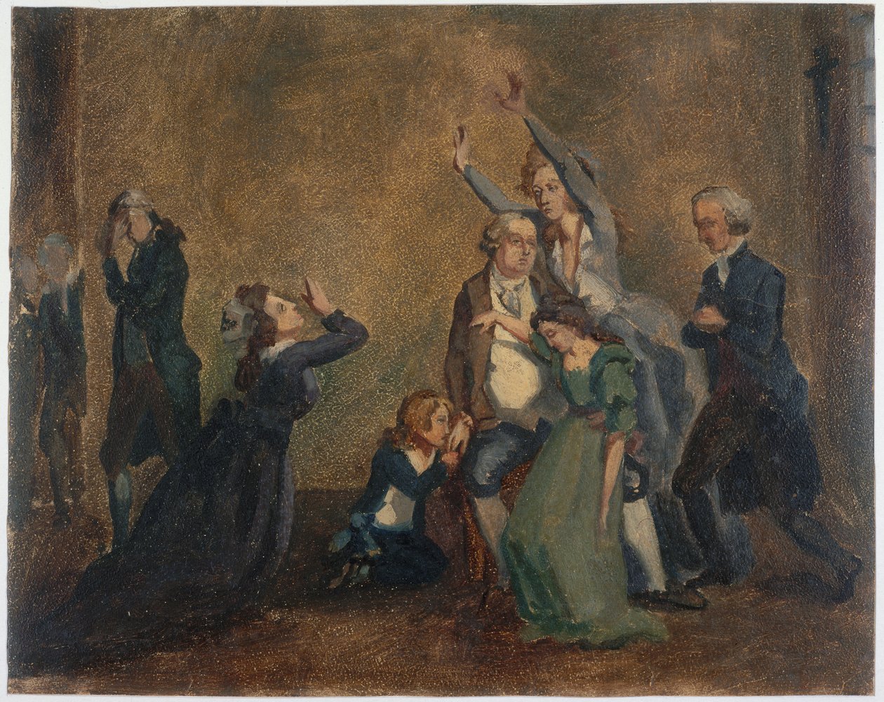 Francês: Despedida de Luís XVI à sua família, 20 de janeiro de 1793. de anonymous 