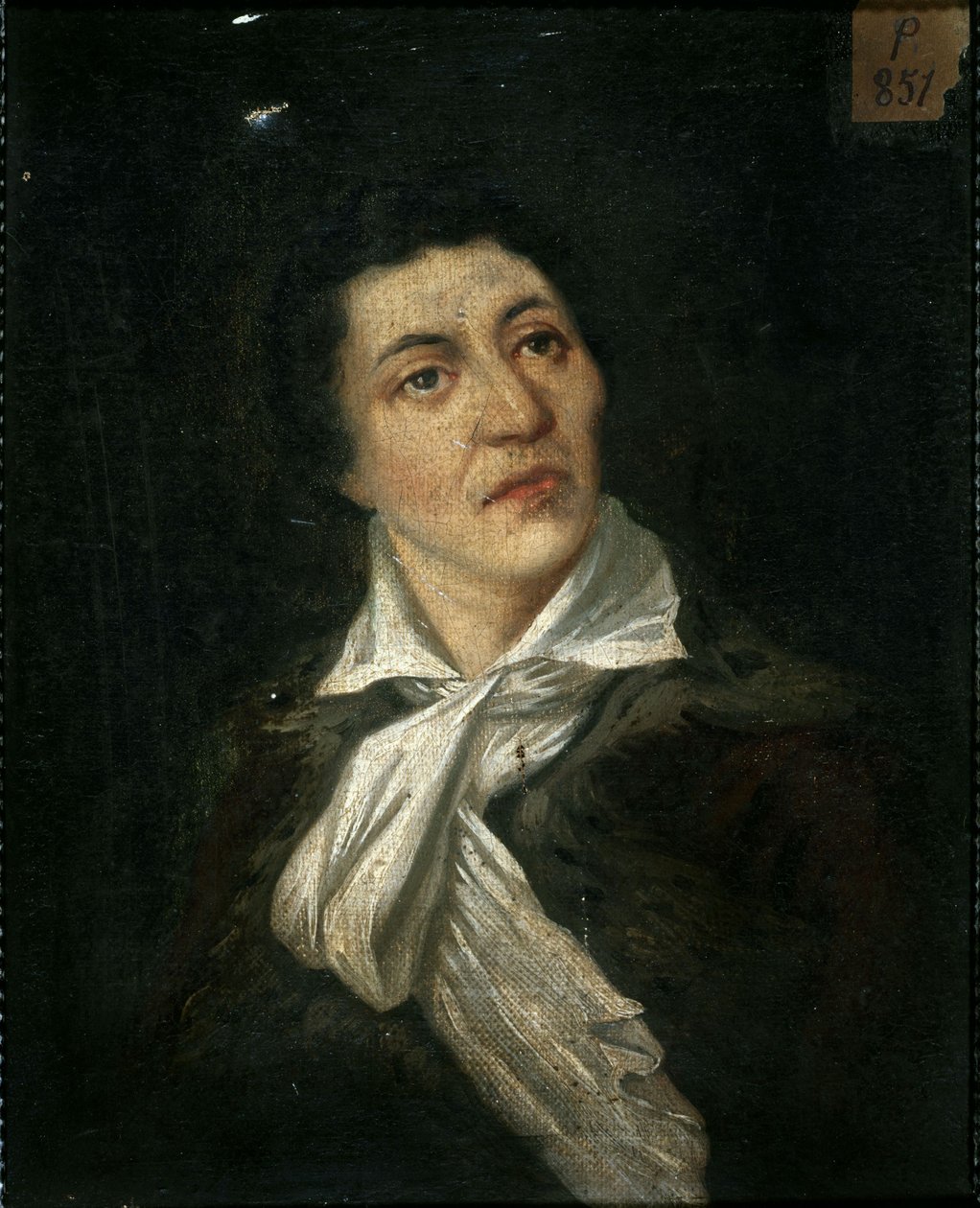 Francês: Portrait de Jean-Paul Marat (1743-1793), publiciste et homme politique (P851) de anonymous 