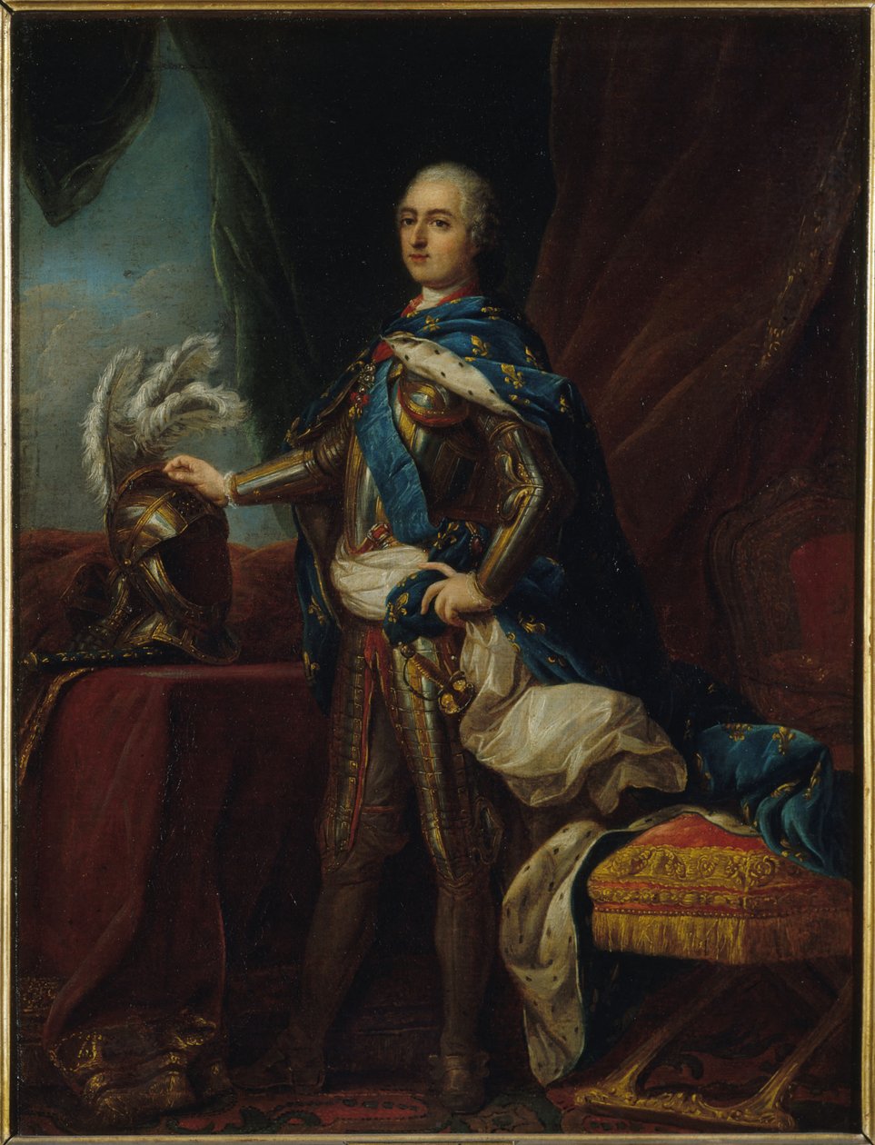 Francês: Portrait de Louis XV de anonymous 