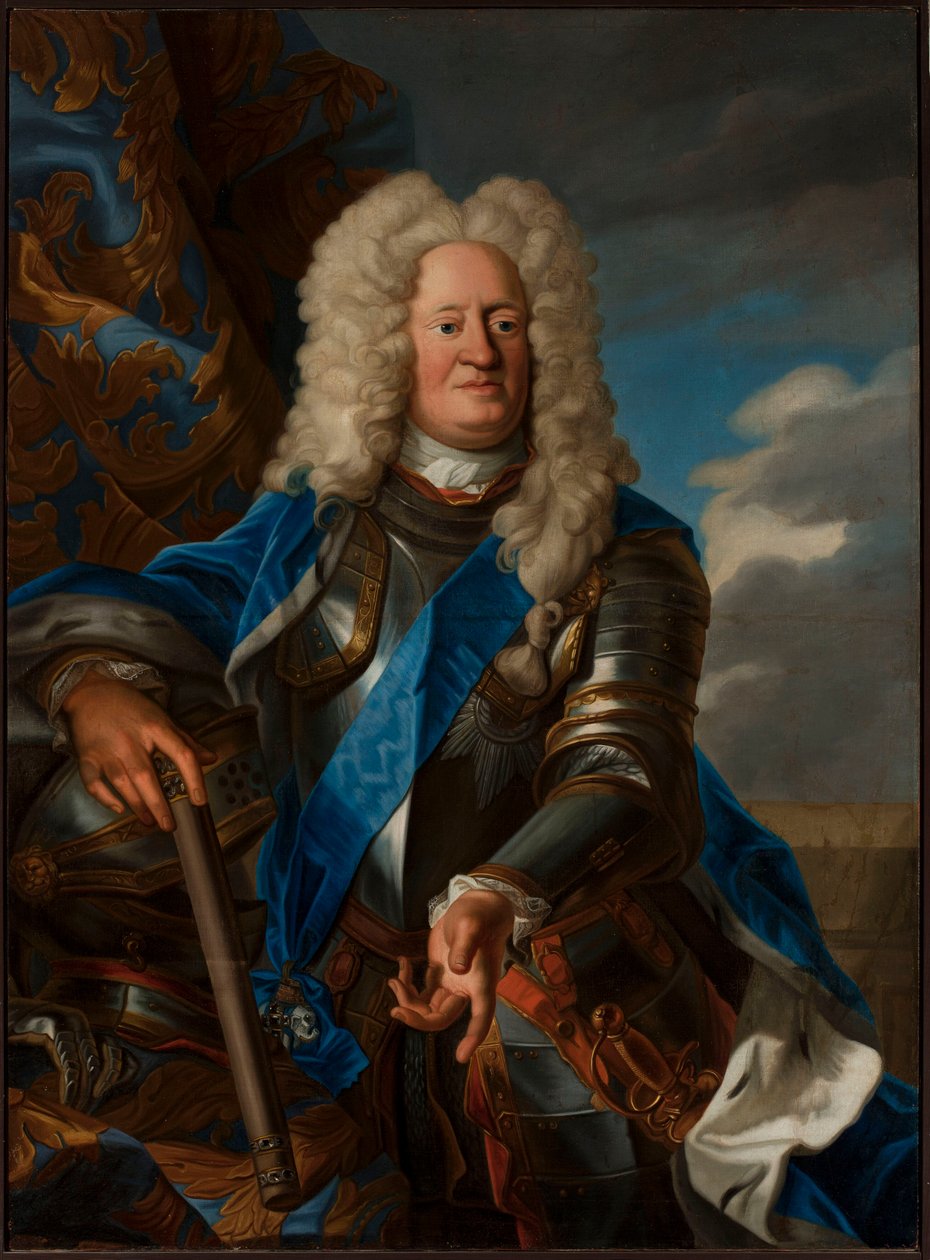 Retrato de Augusto Guilherme de Brunswick de anonymous 