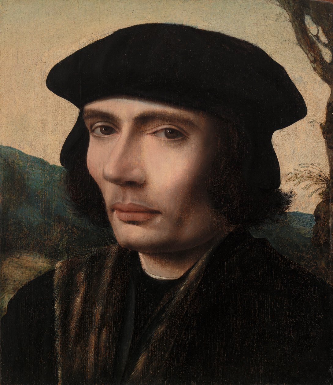 Retrato de um homem de anonymous 