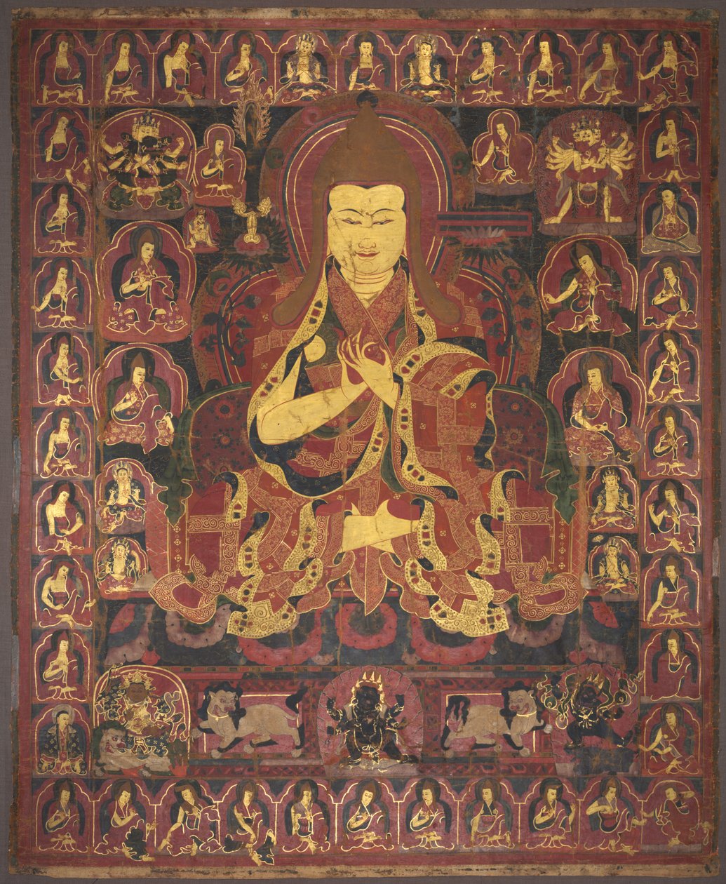 Tsong Khapa, fundador da Ordem Geluk de anonymous 
