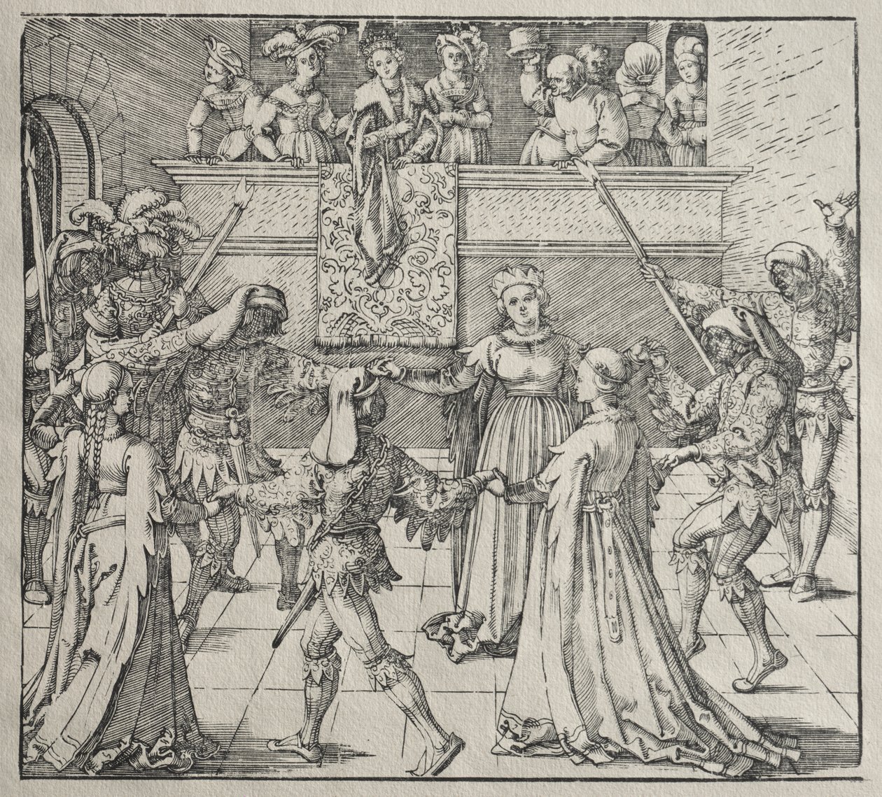 A Máscara de attributed to Albrecht Dürer