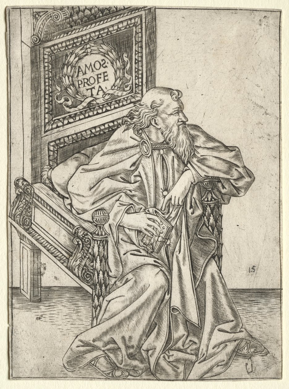 Os Profetas: Amós de attributed to Baccio Baldini