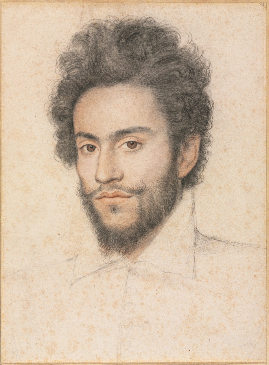 Jovem com barba de attributed to François Quesnel