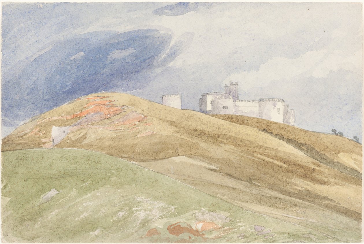 Castelo em uma colina de attributed to James Bulwer