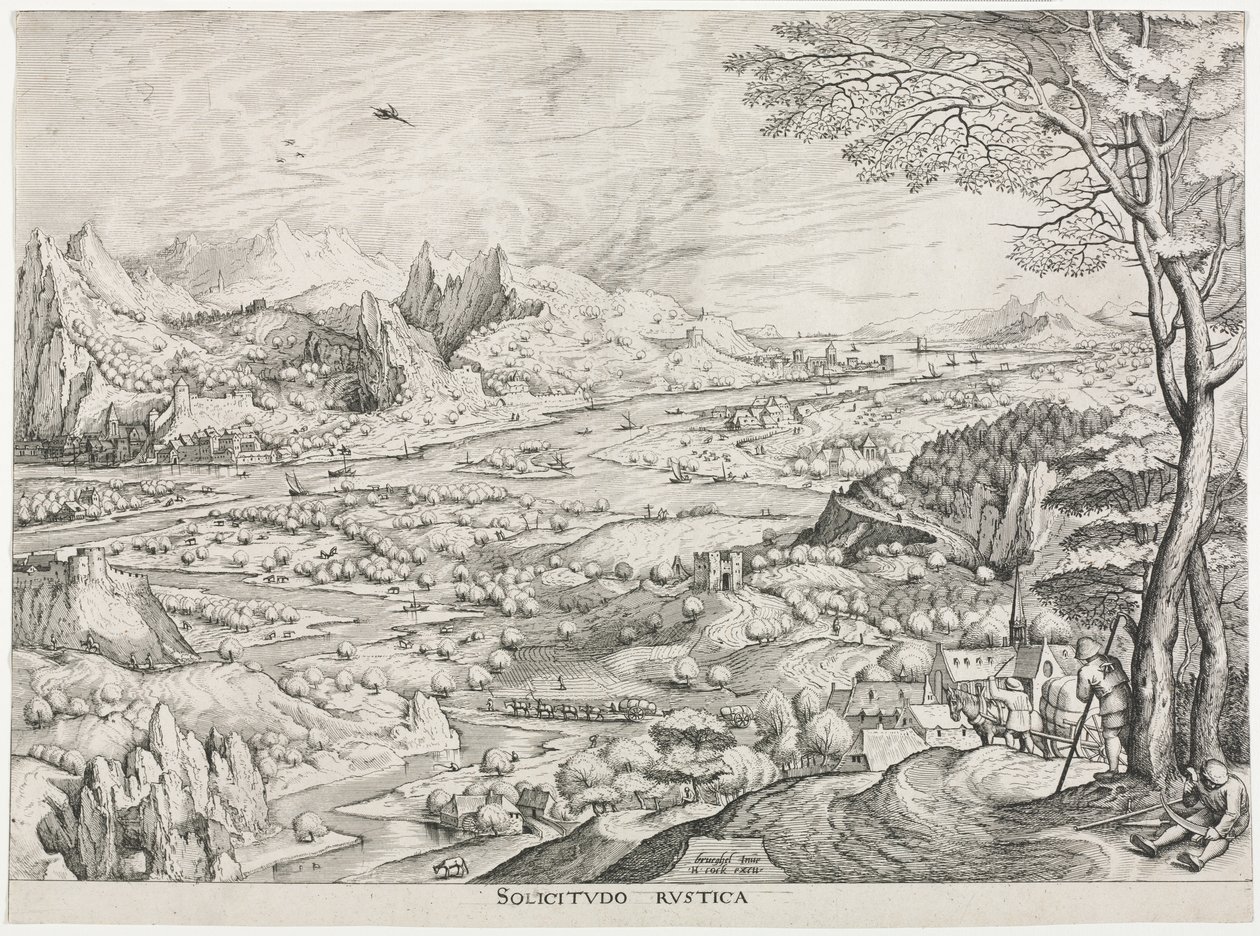 As Grandes Paisagens: Rural Solicitus de attributed to Jan van Doetechum