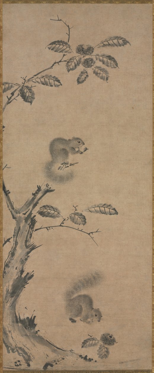 Esquilos na Castanheira de attributed to Louis Philippe Mouchy