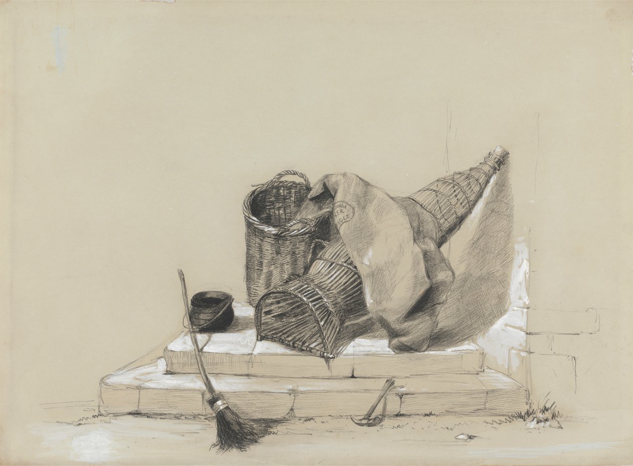 Natureza Morta com Vassoura de attributed to Peter DeWint