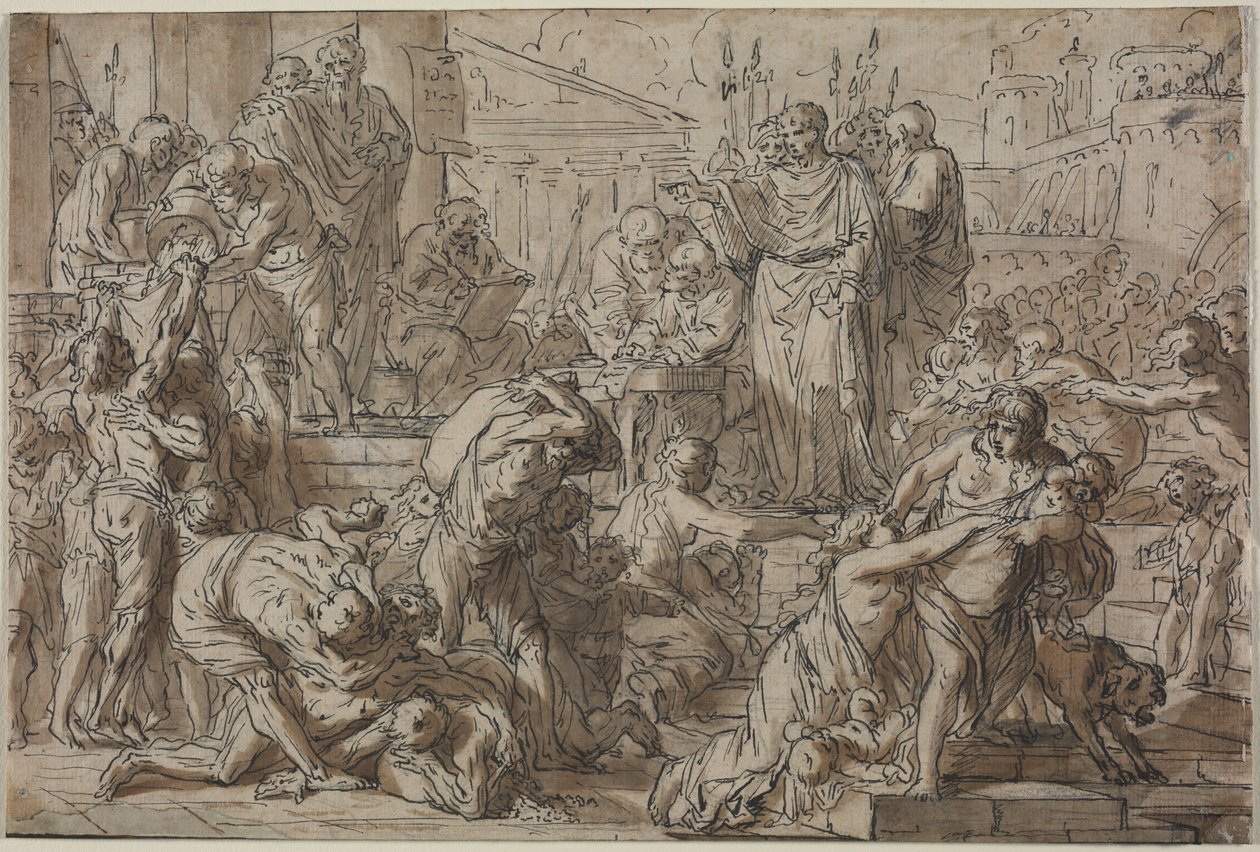 Sujeito Romano de attributed to Philibert Benoît Delarue