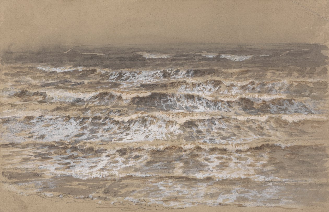 Estudo de Ondas de attributed to Samuel Palmer