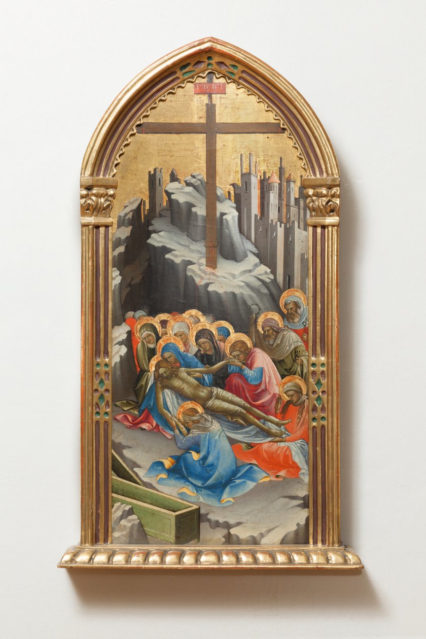 O sepultamento de Cristo de c.1370 1425 Lorenzo Monaco
