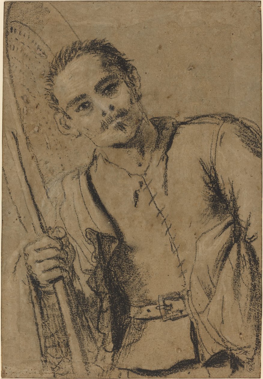 Um comerciante de grãos de called Guercino Giovanni Francesco Barbieri