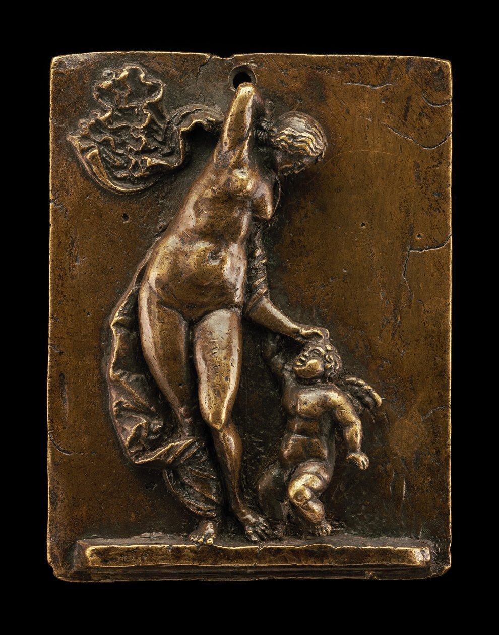 Cupido Castigando Vênus de called Riccio Andrea Briosco