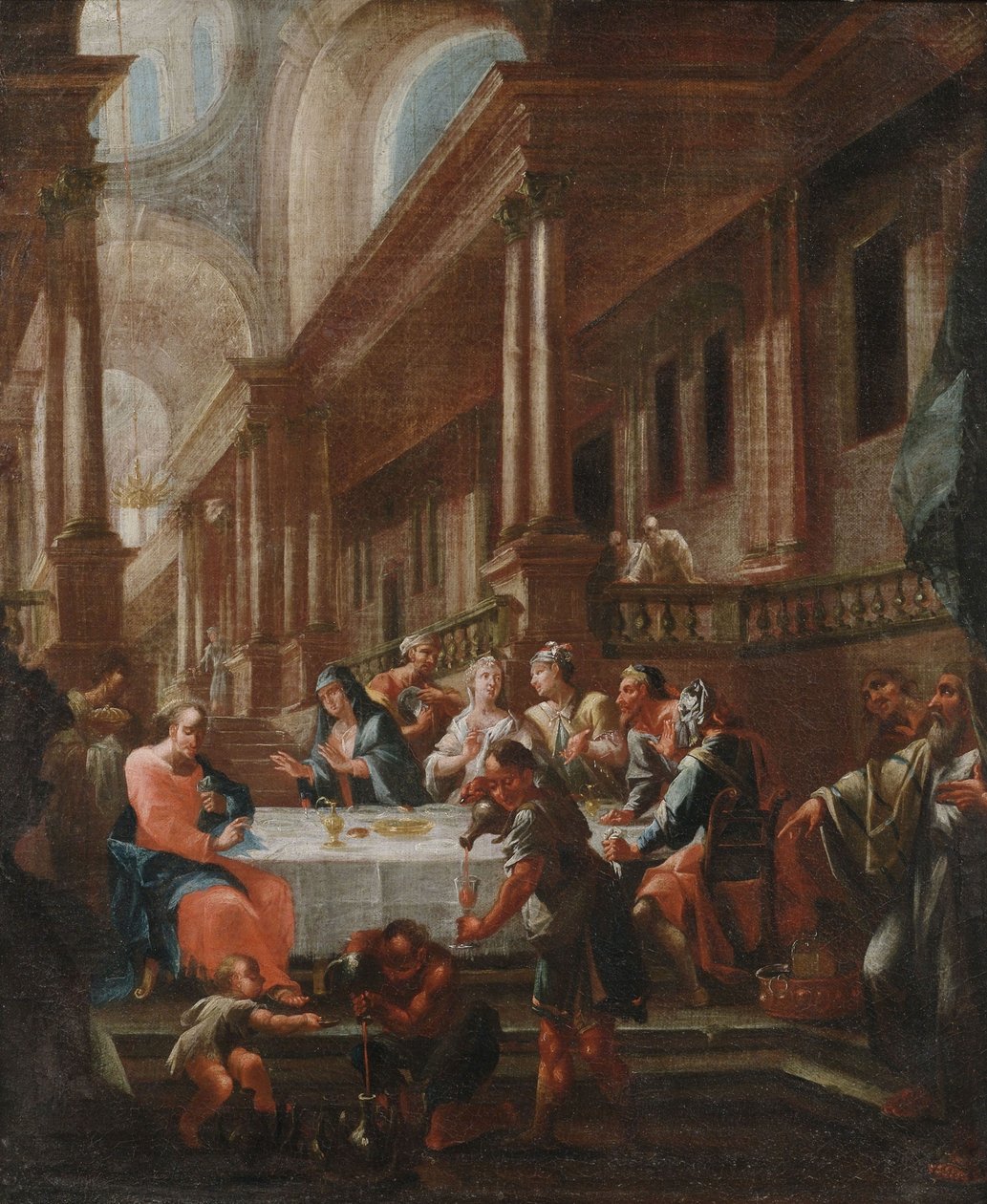 O casamento para Kana de circle of Chrysostomus Winck