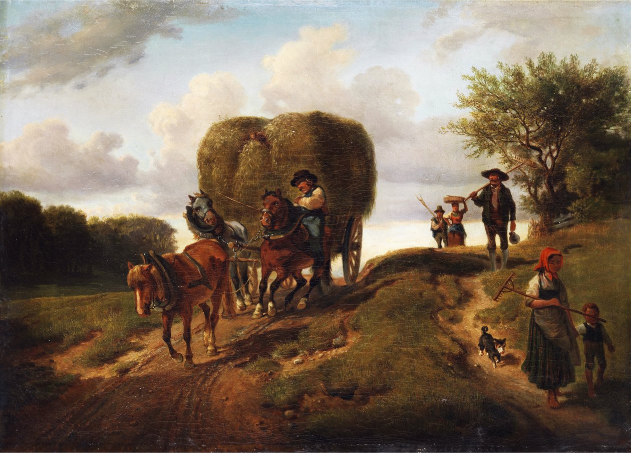 O regresso a casa da ceifa de Hermann Kauffmann