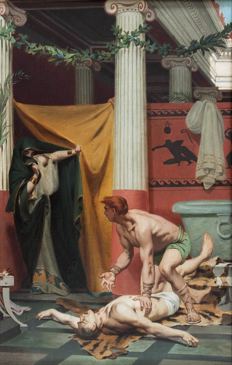 A Morte do Imperador Commodus de Kosma Sergejewitsch Petrow Wodkin