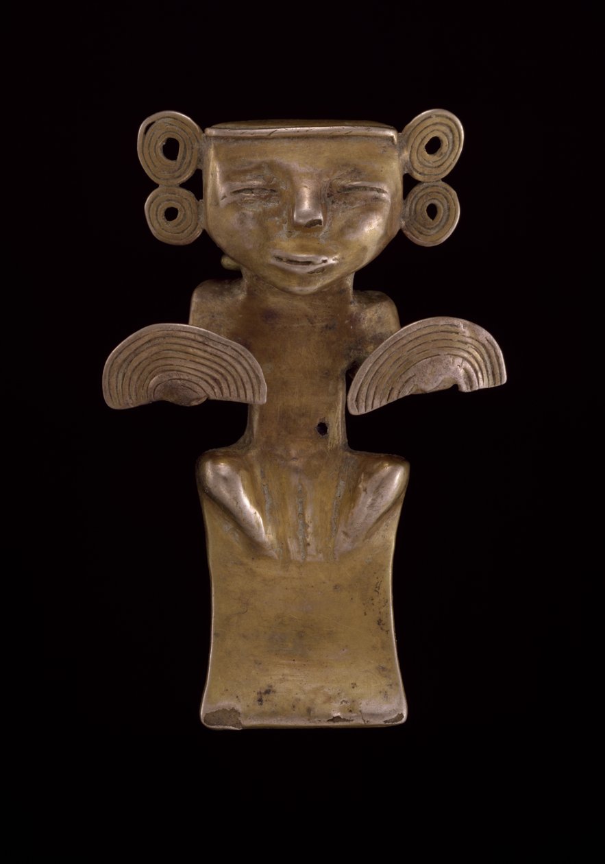 Pendente Figural com Dorso Aberto de civilization Quimbaya