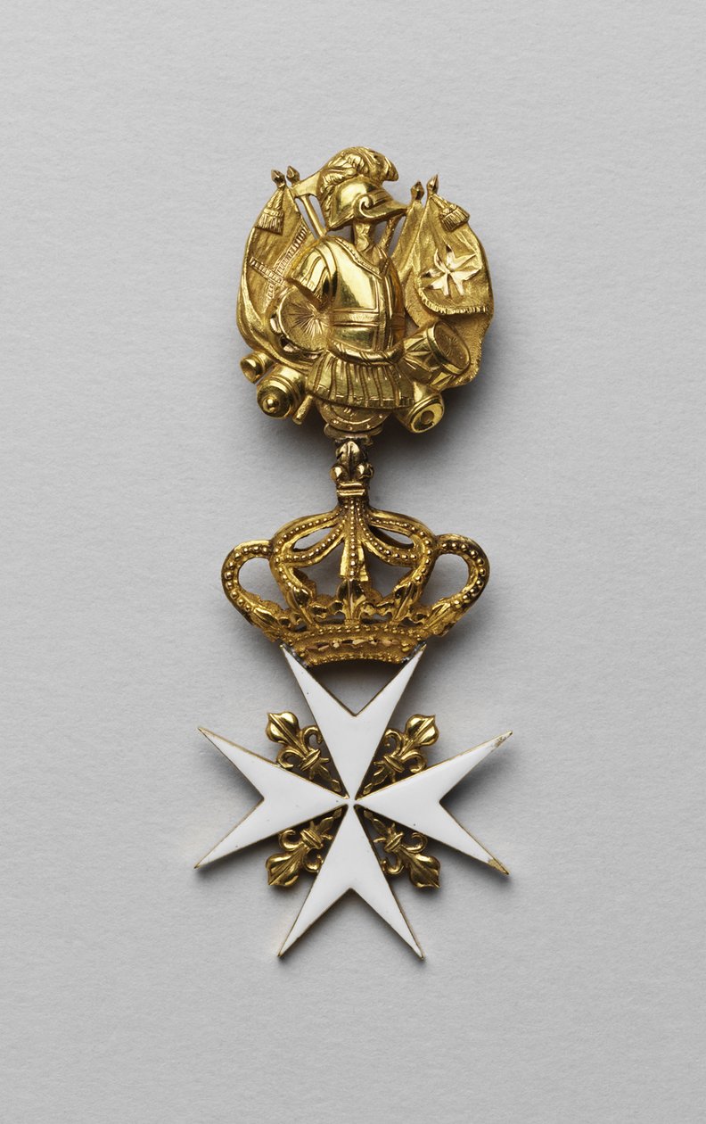 A cruz maltesa de Maria Fyodorovna, final do século XVIII de decorations and medals Orders