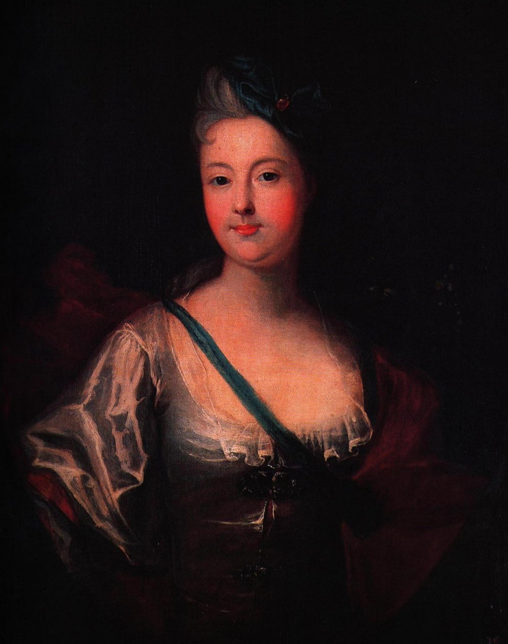 Retrato de Angélique Debargues de Ádam Mányoki