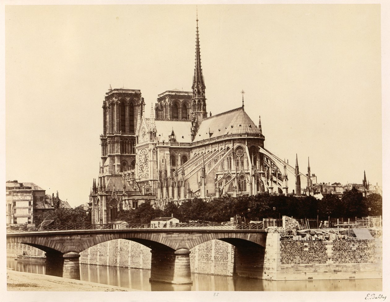 Nossa Senhora (abside) de Édouard Baldus