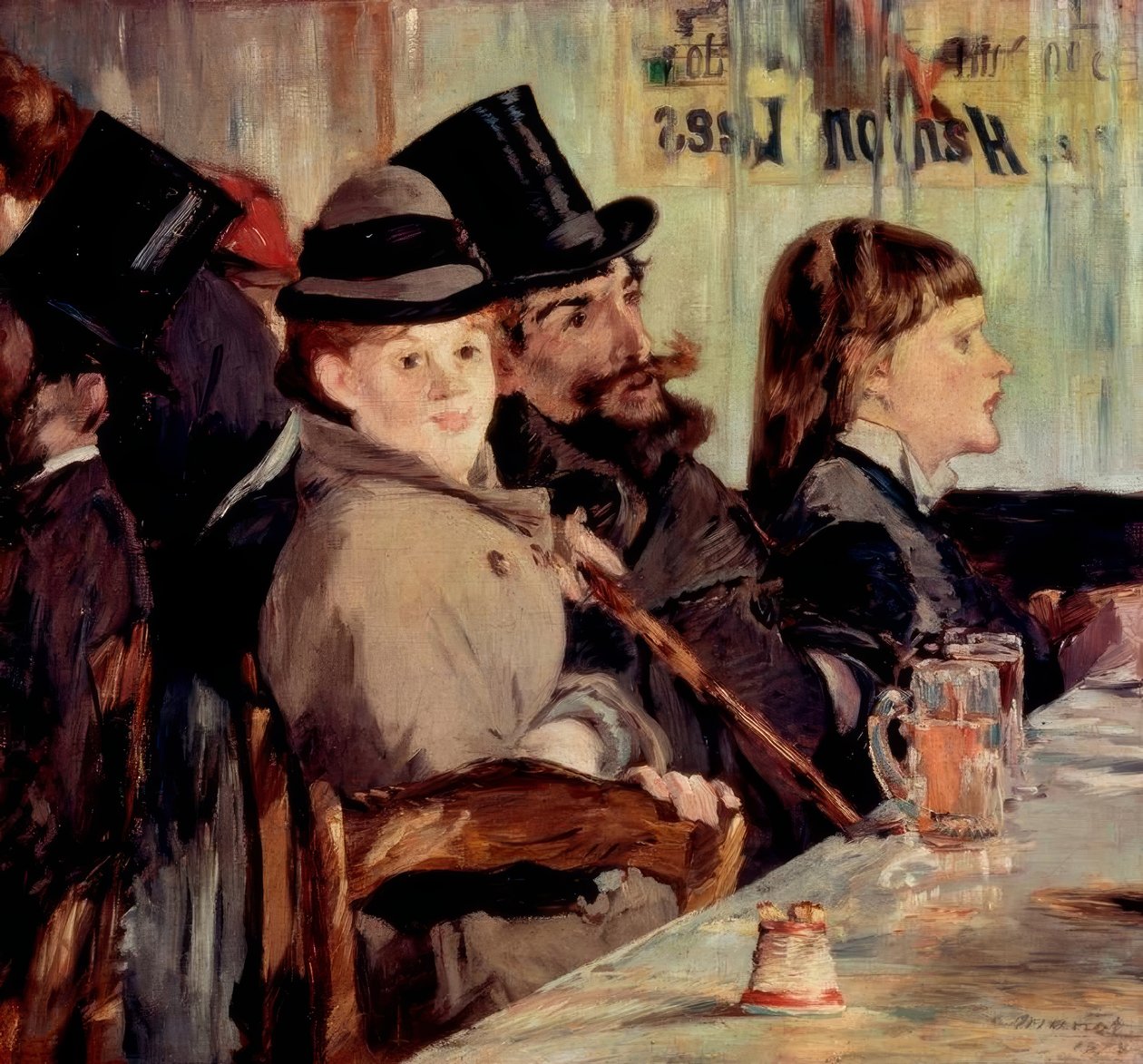 No café de Édouard Manet