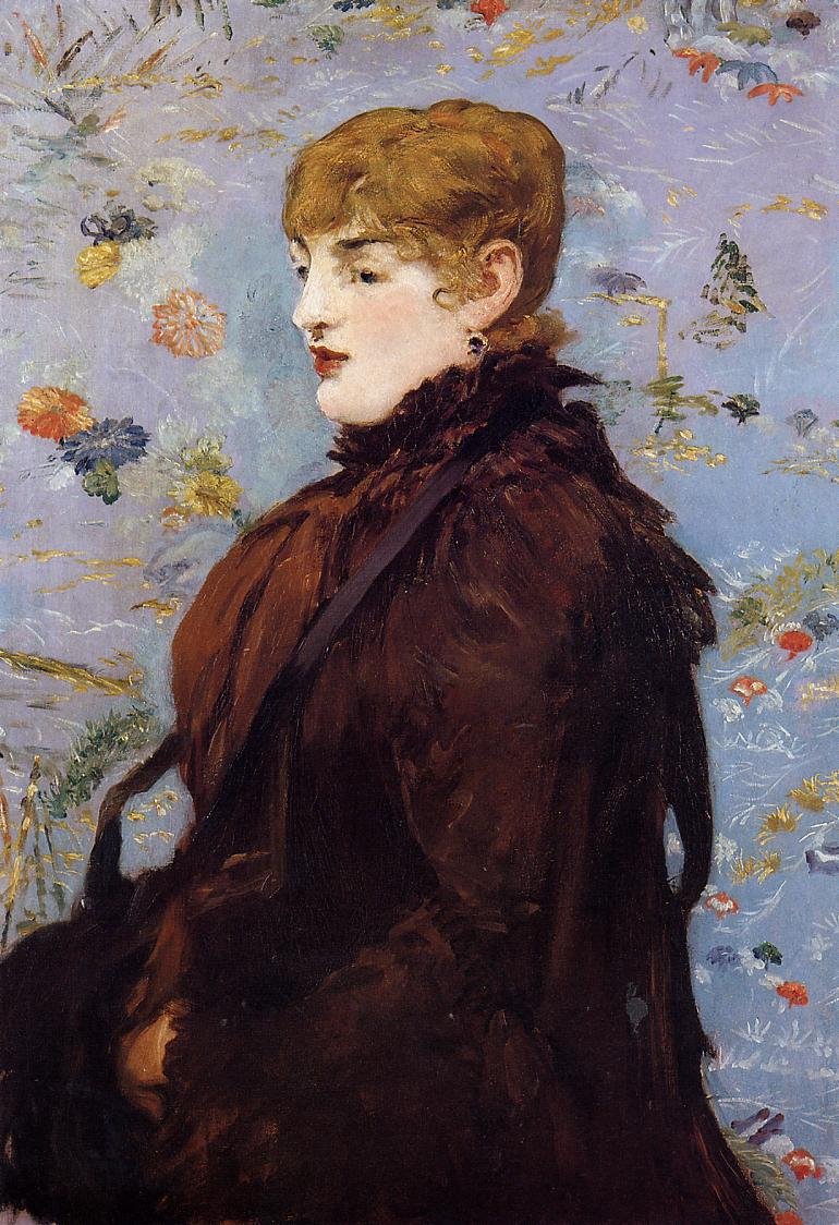 Outono, Méry Laurent de Édouard Manet
