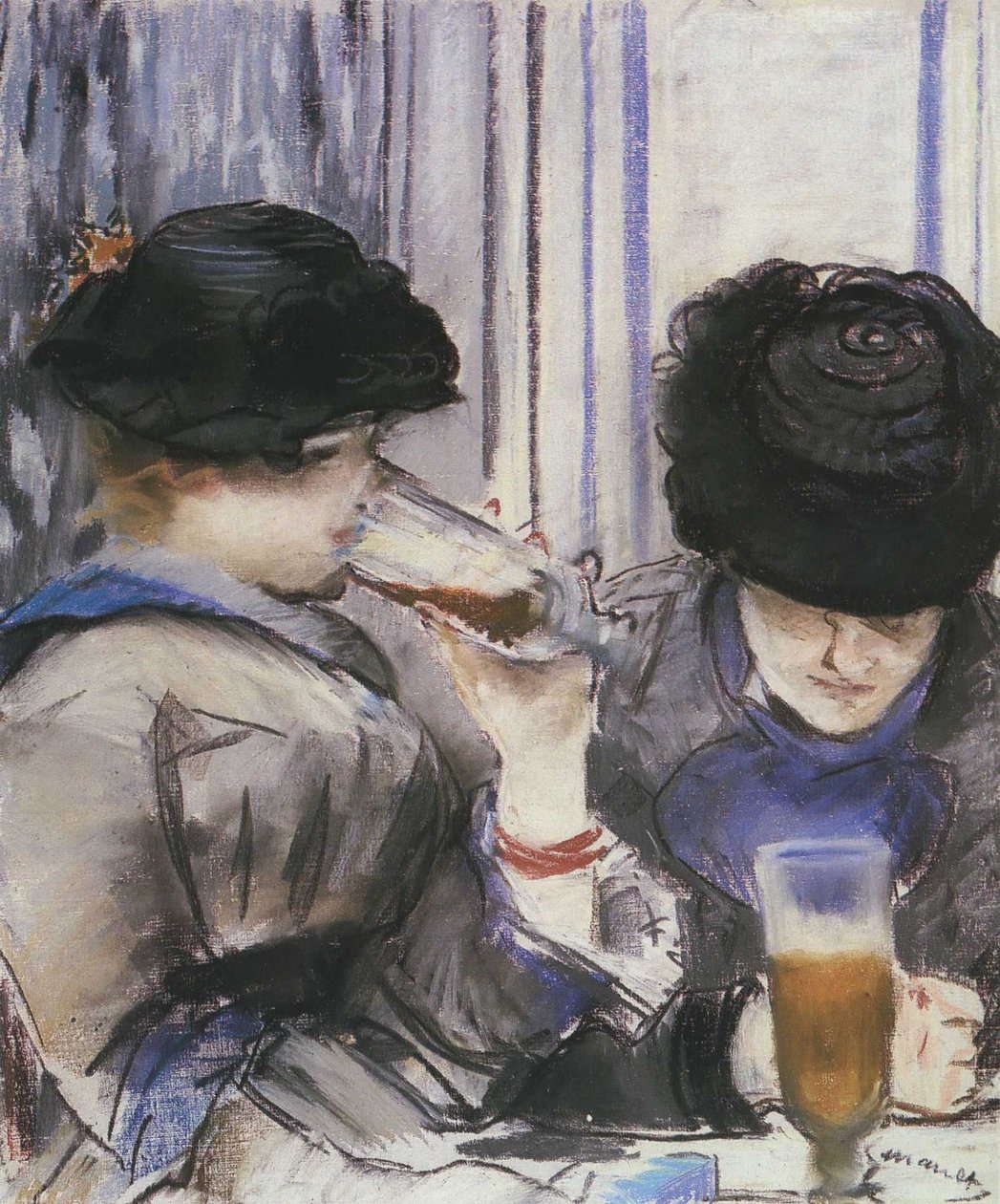 Buveuse de Bocks de Édouard Manet