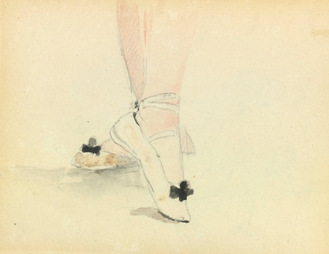 Sapatos de dança de Édouard Manet