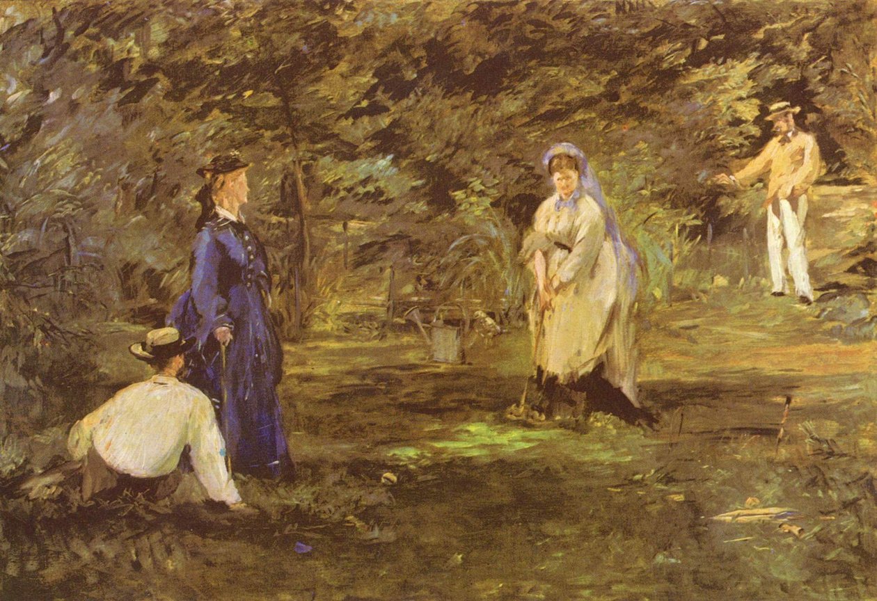 Croquet-Party de Édouard Manet