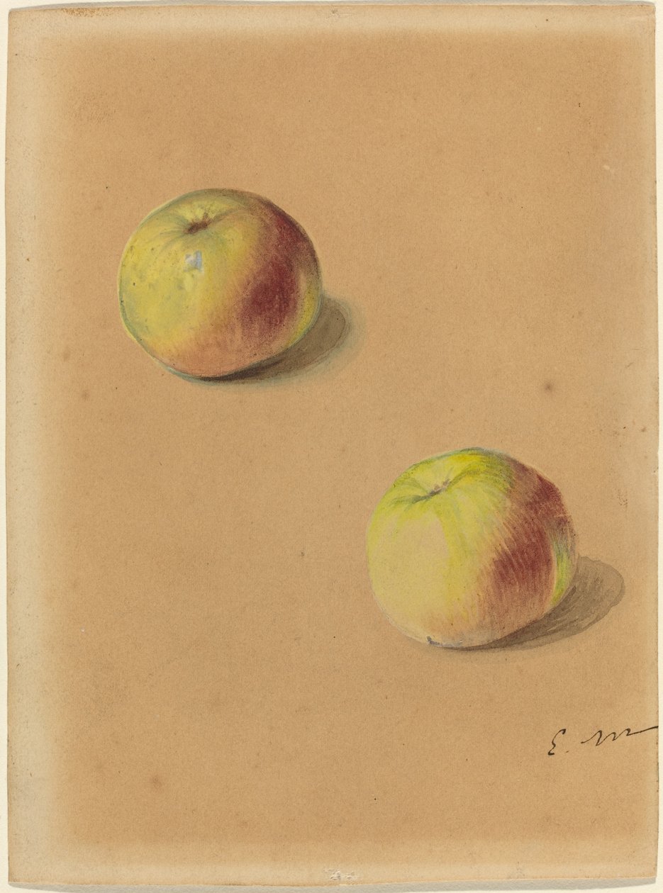 Duas maçãs de Édouard Manet