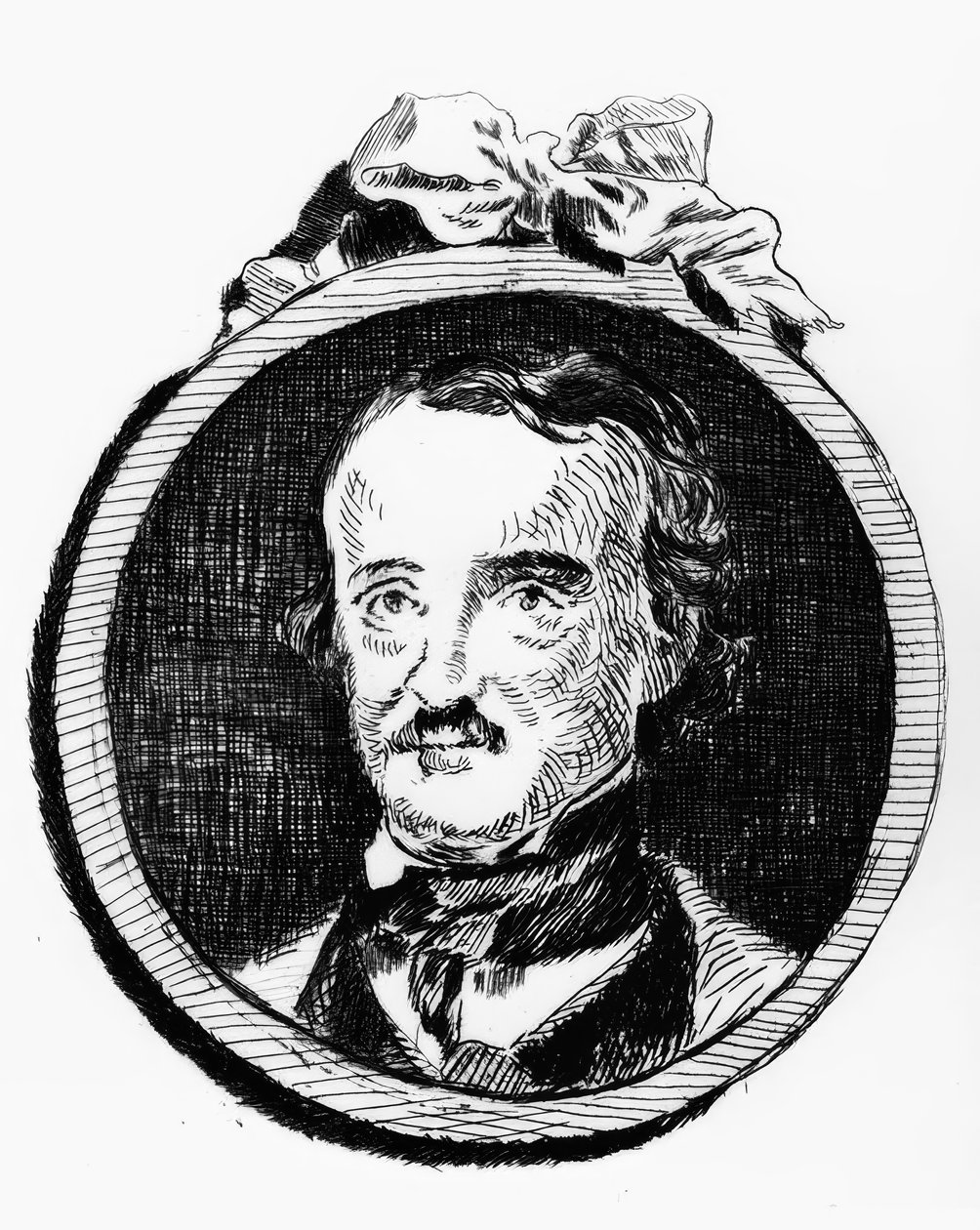 Edgar Allan Poe - Trabalho. v. E.Manet de Édouard Manet