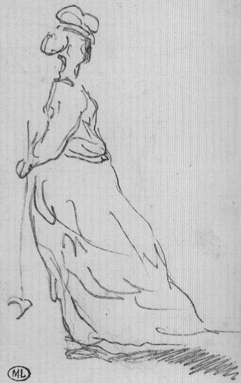 Estudo para Jeanne Gonzales de Édouard Manet