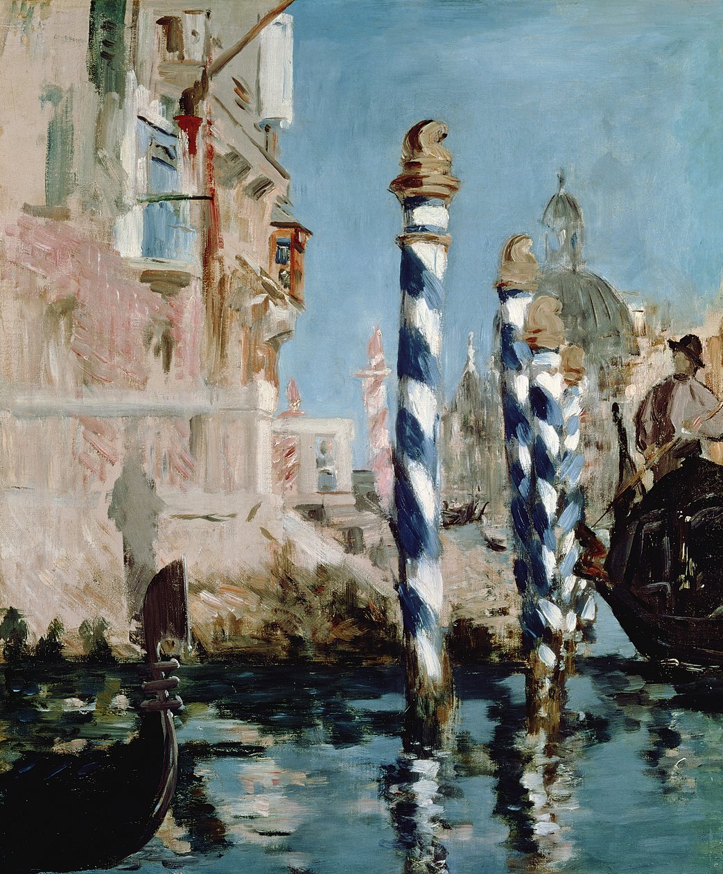 Grande Canal, Veneza, 1875 de Édouard Manet