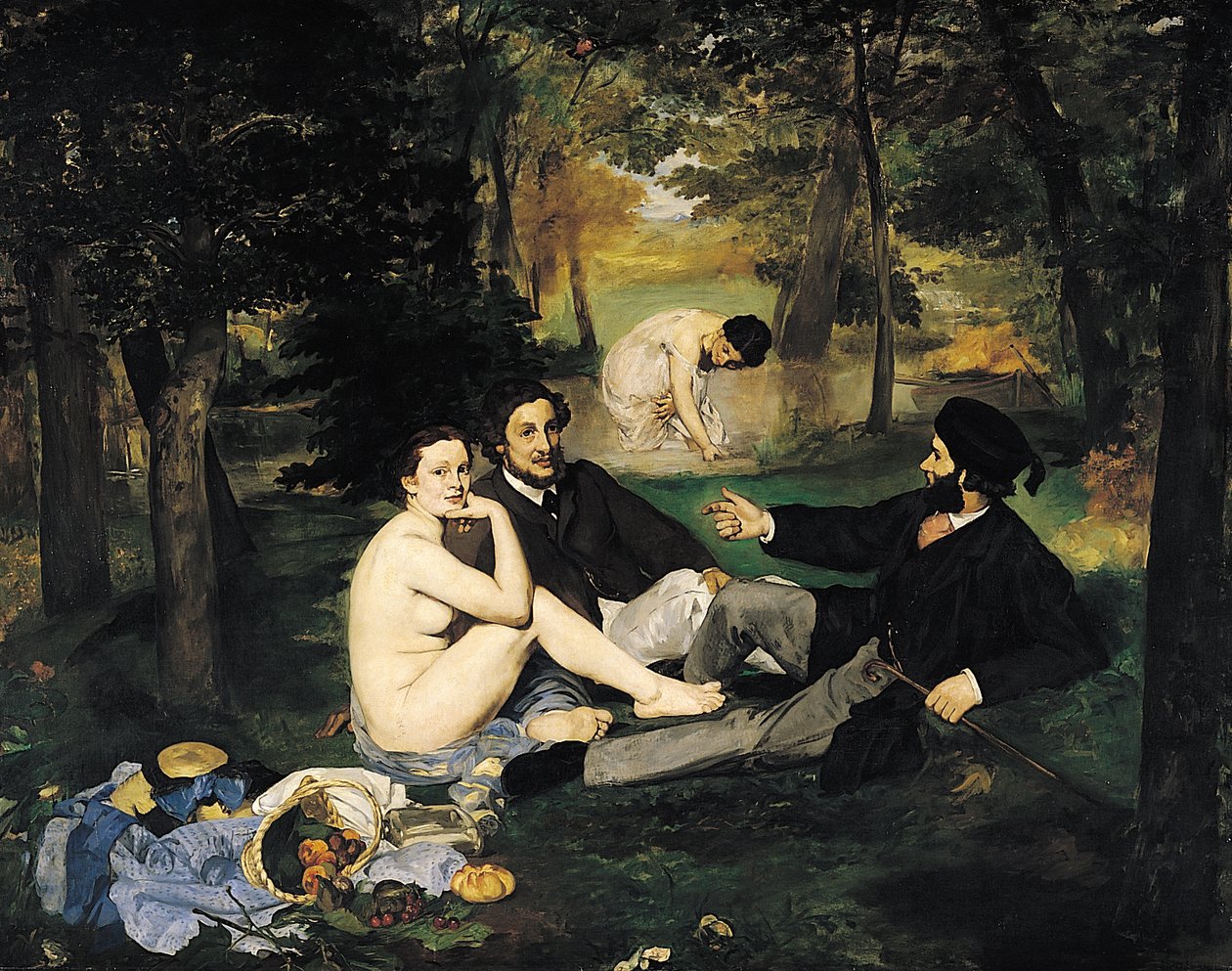 Almoço na relva de Édouard Manet